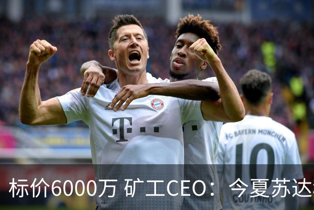 标价6000万 矿工CEO：今夏苏达科夫肯定去豪门